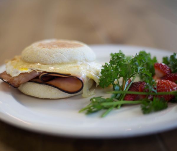 Breakfast Egg and Cheese Sandwich