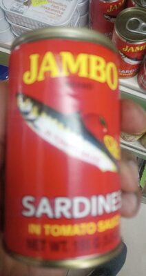Jambo Sardines In Tomato Sauce 155g